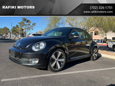 2012 Volkswagen Beetle for sale at RAFIKI MOTORS in Henderson NV