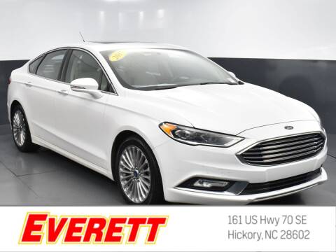 2017 Ford Fusion for sale at Everett Chevrolet Buick GMC in Hickory NC