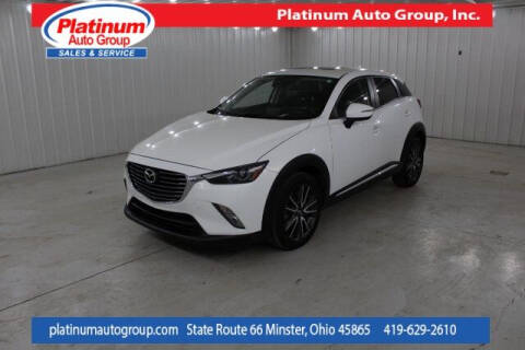 2016 Mazda CX-3 for sale at Platinum Auto Group Inc. in Minster OH