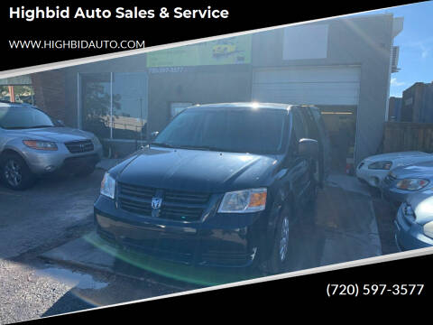 2008 Dodge Grand Caravan for sale at Highbid Auto Sales & SERVICE in Westminster CO