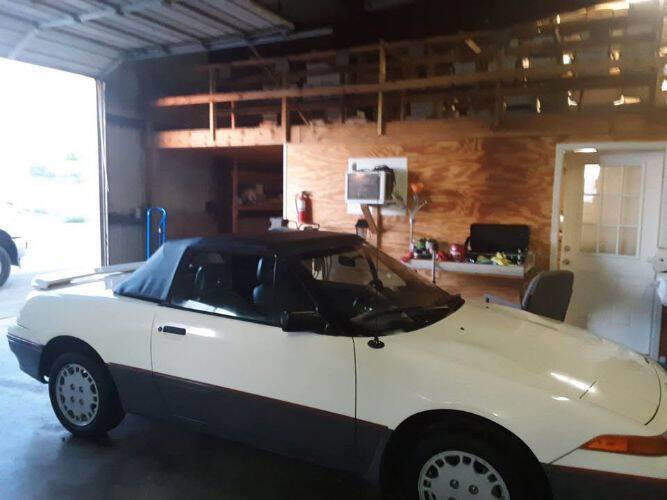 1991 Mercury Capri for sale at Classic Car Deals in Cadillac MI