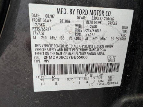 2007 Ford Edge SE