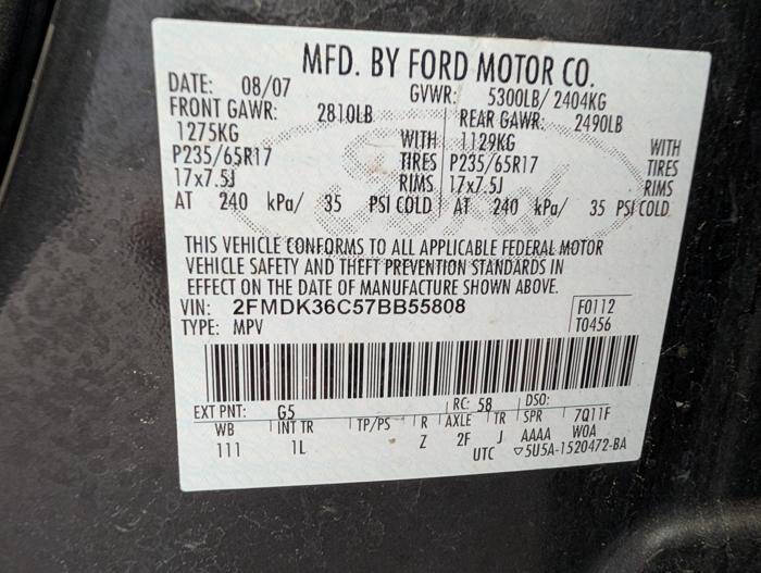 2007 Ford Edge SE
