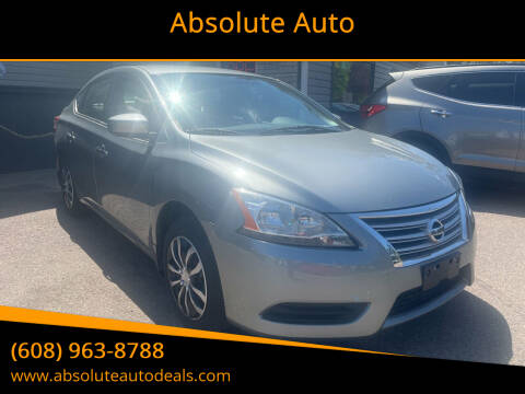 2014 Nissan Sentra for sale at Absolute Auto in Baraboo WI