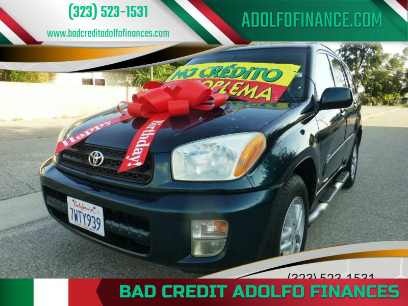 2002 Toyota RAV4 for sale at Bad Credit Adolfo Finances in Sun Valley CA