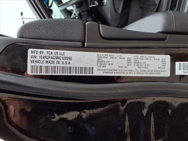 2022 Jeep Grand Cherokee WK Laredo X