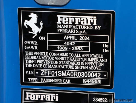 2024 Ferrari 296 GTS