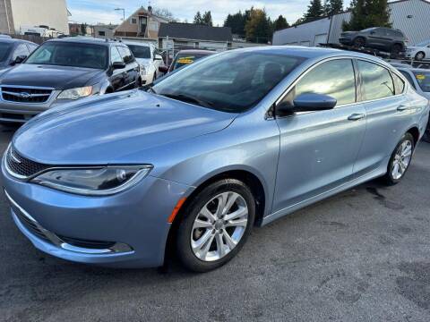 2015 Chrysler 200 for sale at ALHAMADANI AUTO SALES in Tacoma WA