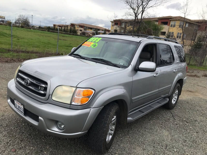 2004 Toyota Sequoia for sale at Quintero's Auto Sales in Vacaville CA