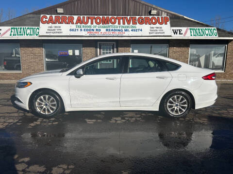 2017 Ford Fusion for sale at CARRR AUTOMOTIVE GROUP INC in Reading MI