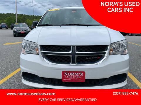 2019 Dodge Grand Caravan for sale at NORM'S USED CARS INC in Wiscasset ME