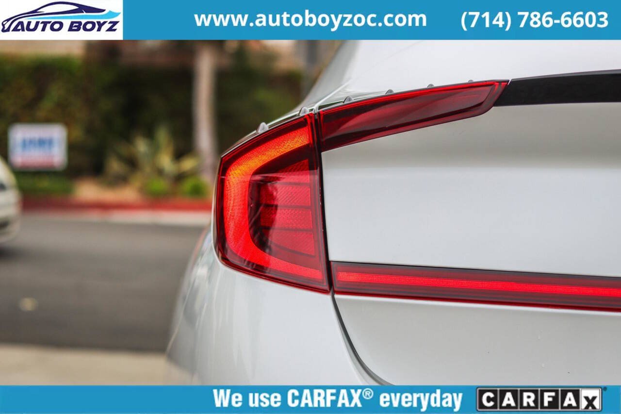 2021 Hyundai SONATA Hybrid for sale at Auto Boyz in Garden Grove, CA