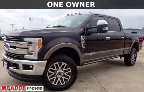 2019 Ford F-250 Super Duty for sale at Meador Dodge Chrysler Jeep RAM in Fort Worth TX