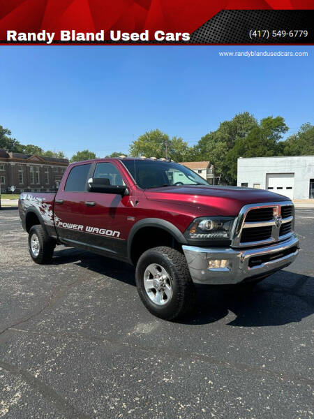 2016 RAM 2500 for sale at Randy Bland Used Cars in Nevada MO