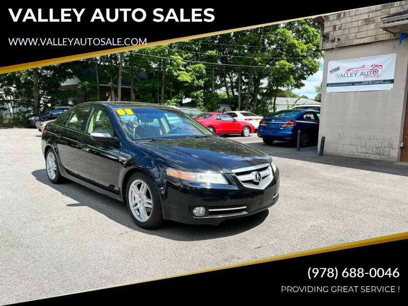 2008 Acura TL for sale at VALLEY AUTO SALES in Methuen MA