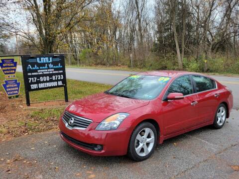 2009 Nissan Altima for sale at LMJ AUTO AND MUSCLE in York PA