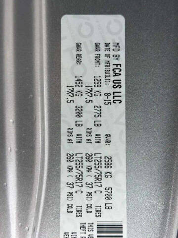 2015 Jeep Wrangler Unlimited Rubicon