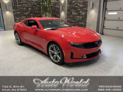 2021 Chevrolet Camaro for sale at Auto World Used Cars in Hays KS