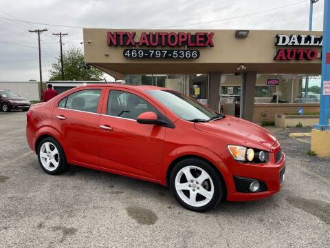 2013 Chevrolet Sonic for sale at NTX Autoplex in Garland TX