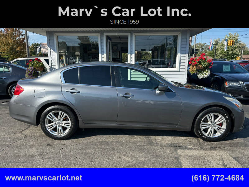 2012 Infiniti G37 Sedan for sale at Marv`s Car Lot Inc. in Zeeland MI