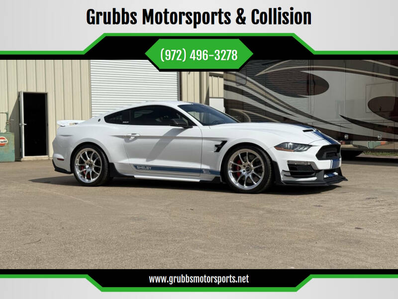 2021 Ford Mustang for sale at Grubbs Motorsports & Collision in Garland TX