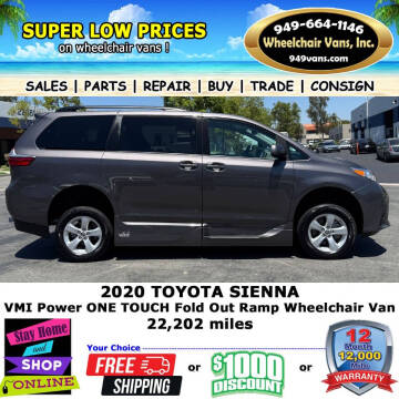 2020 Toyota Sienna LE Mobility 7-Passenger