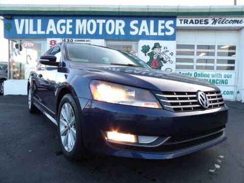 2013 Volkswagen Passat for sale at Village Motor Sales Llc in Buffalo NY