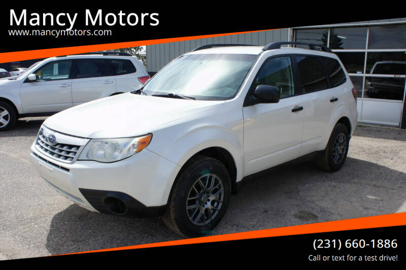 2011 Subaru Forester for sale at Mancy Motors in Mancelona MI