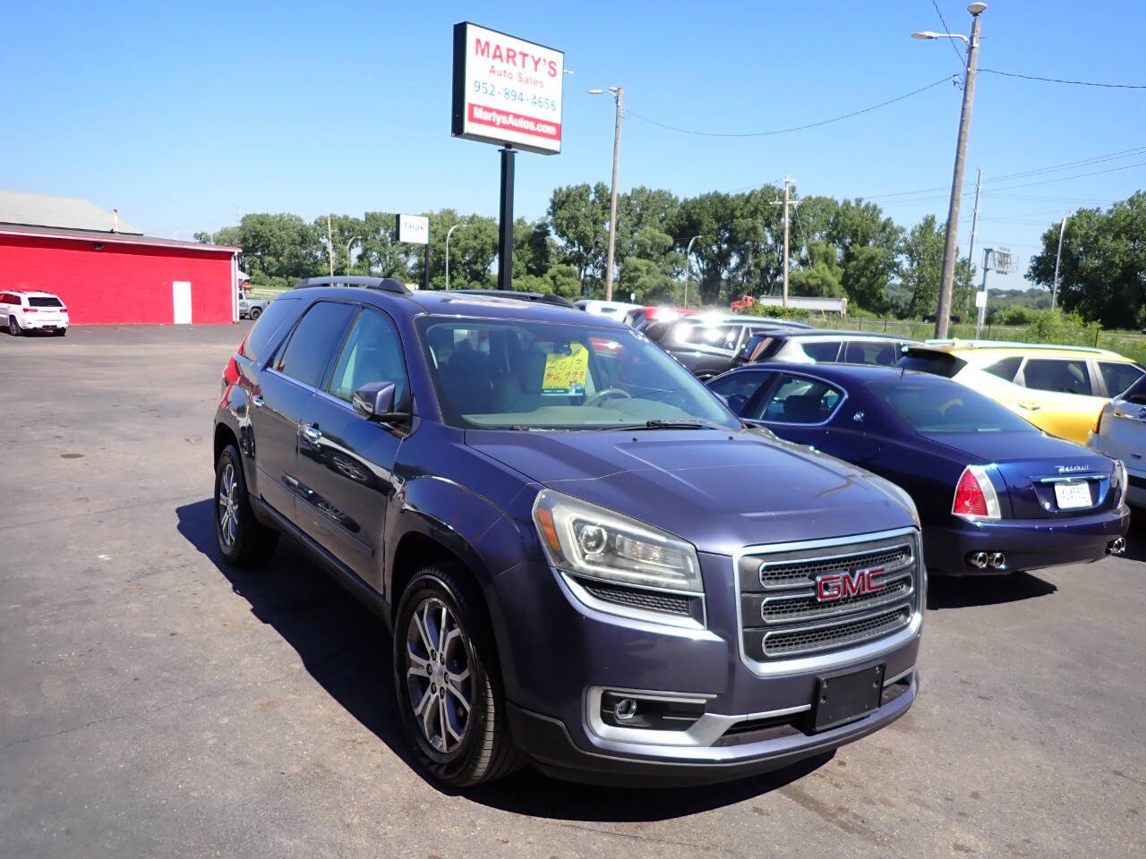 Blue 2013 GMC Acadia SUV / Crossover Front-Wheel Drive 6-Speed Automatic