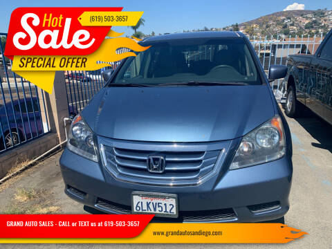 2010 Honda Odyssey for sale at GRAND AUTO SALES - CALL or TEXT us at 619-503-3657 in Spring Valley CA