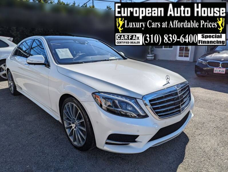 2016 Mercedes-Benz S-Class for sale at European Auto House in Los Angeles CA