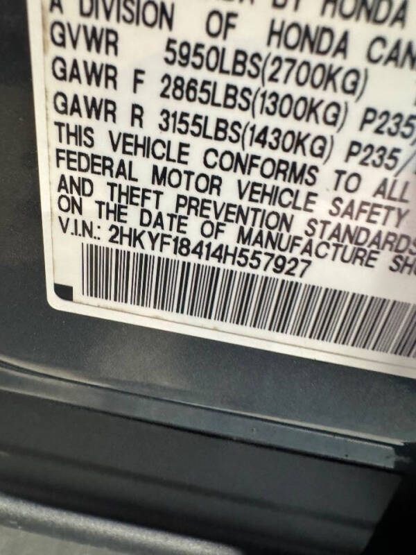 2004 Honda Pilot EX
