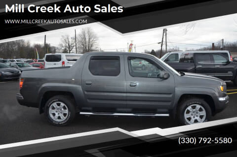 2008 Honda Ridgeline for sale at Mill Creek Auto Sales in Youngstown OH