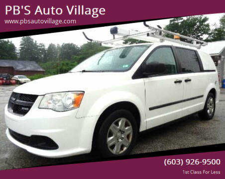 2013 RAM C/V for sale at PB'S Auto Village in Hampton Falls NH