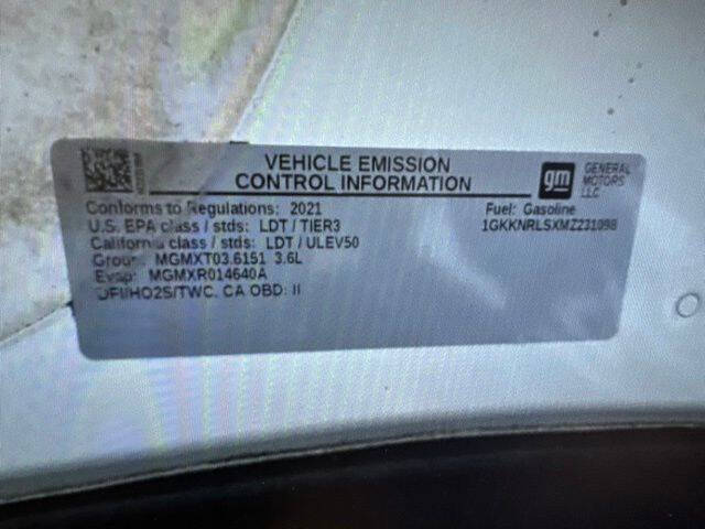 2021 GMC Acadia SLE