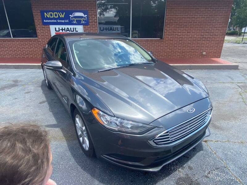 2017 Ford Fusion Hybrid for sale at Ndow Automotive Group LLC in Griffin GA