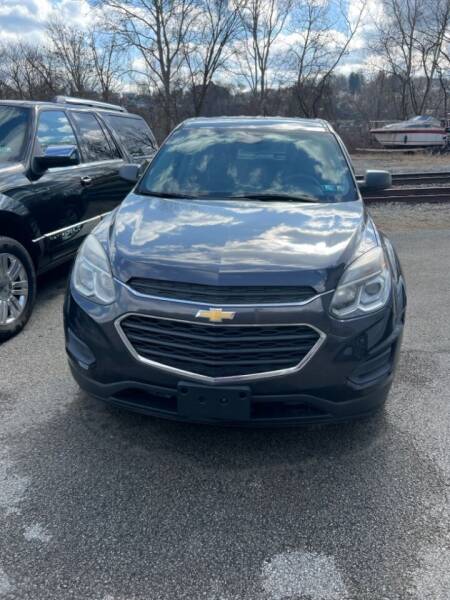 2016 Chevrolet Equinox for sale at TRAIN STATION AUTO INC in Brownsville PA
