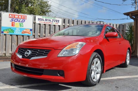 2009 Nissan Altima for sale at ALWAYSSOLD123 INC in Fort Lauderdale FL