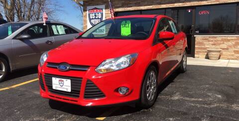 2012 Ford Focus for sale at US 30 Motors in Merrillville IN
