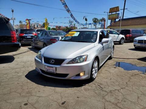2007 Lexus IS 250 for sale at Ramos Auto Sales in Los Angeles CA