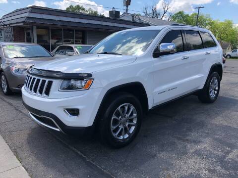 2015 Jeep Grand Cherokee for sale at Premier Motor Car Company LLC in Newark OH
