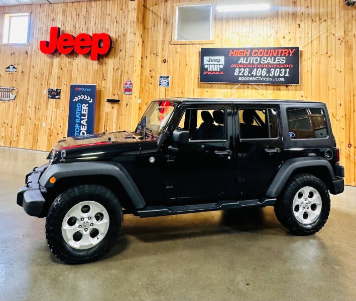 2015 Jeep Wrangler Unlimited for sale at Boone NC Jeeps-High Country Auto Sales in Boone NC