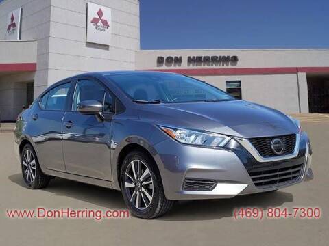 2021 Nissan Versa for sale at DON HERRING MITSUBISHI in Irving TX