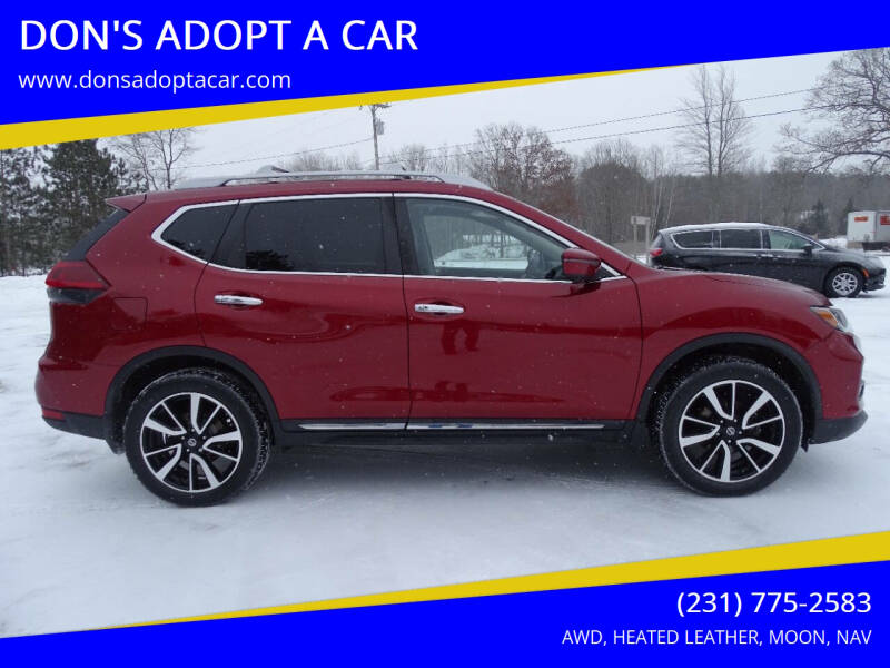 2019 Nissan Rogue for sale at DON'S ADOPT A CAR in Cadillac MI
