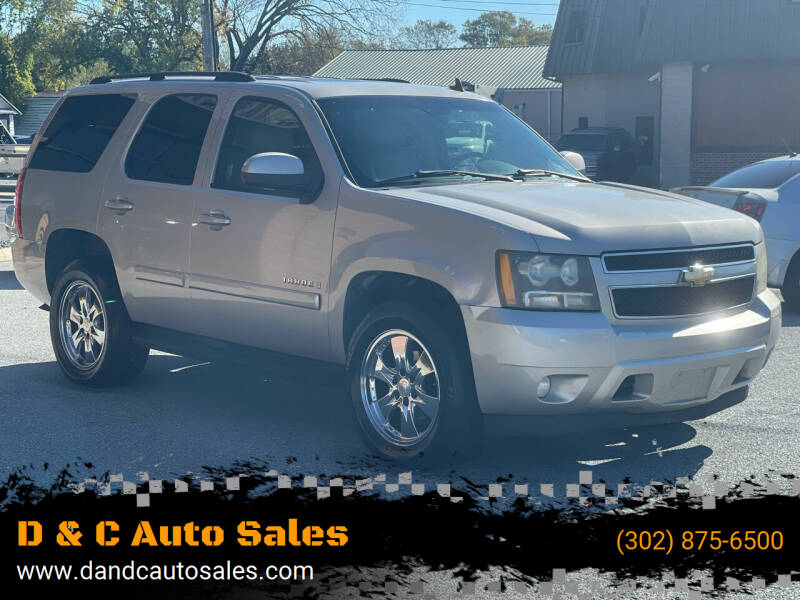 2007 Chevrolet Tahoe for sale at D & C Auto Sales in Laurel DE