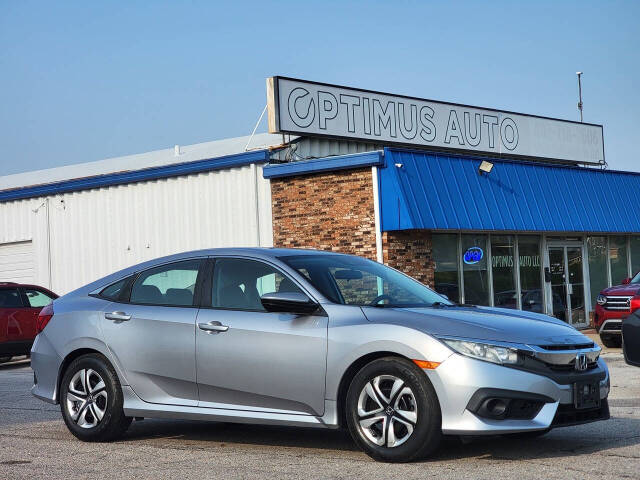 2016 Honda Civic for sale at Optimus Auto in Omaha, NE