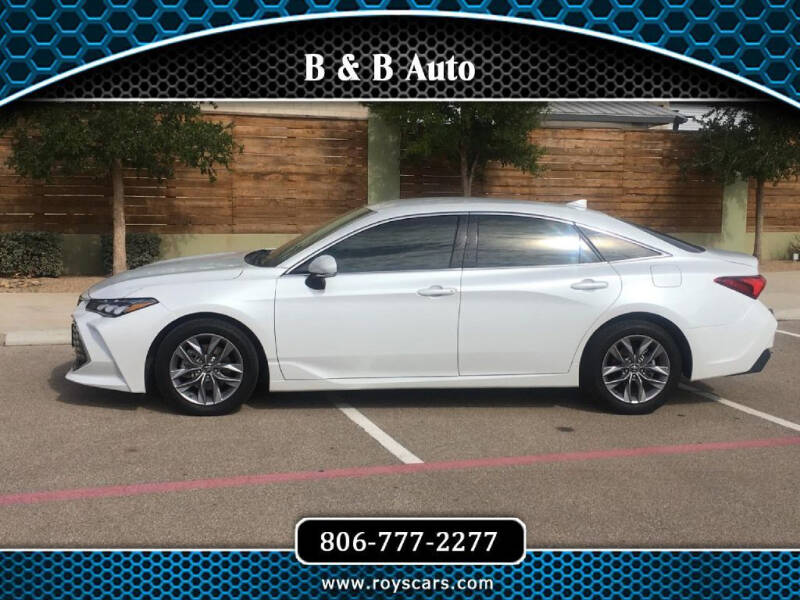 2019 Toyota Avalon for sale at B & B AUTO in Lubbock TX