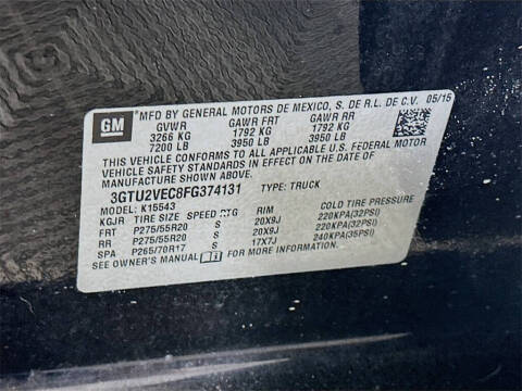 2015 GMC Sierra 1500