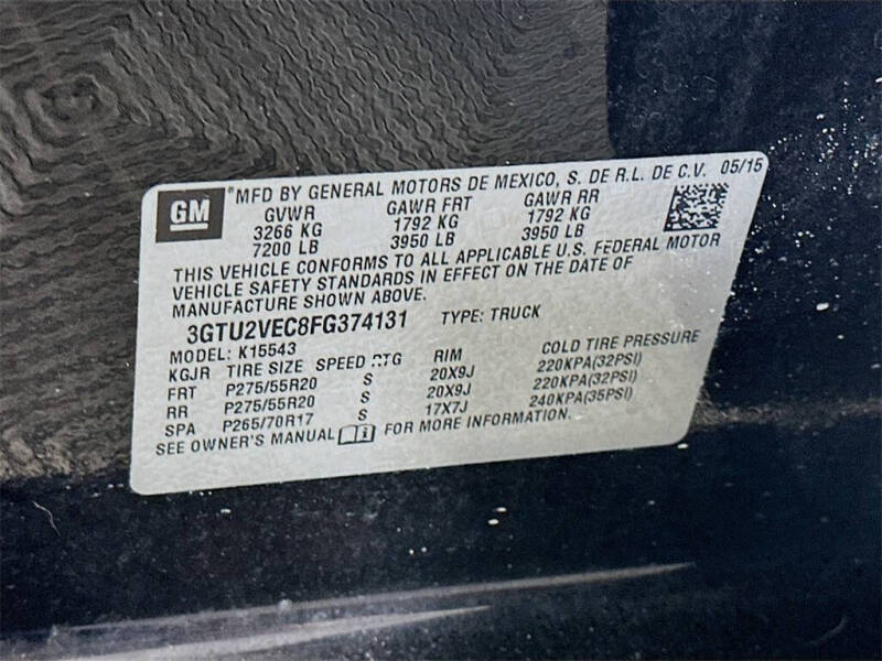 2015 GMC Sierra 1500