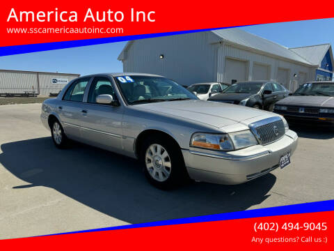 2004 Mercury Grand Marquis for sale at America Auto Inc in South Sioux City NE